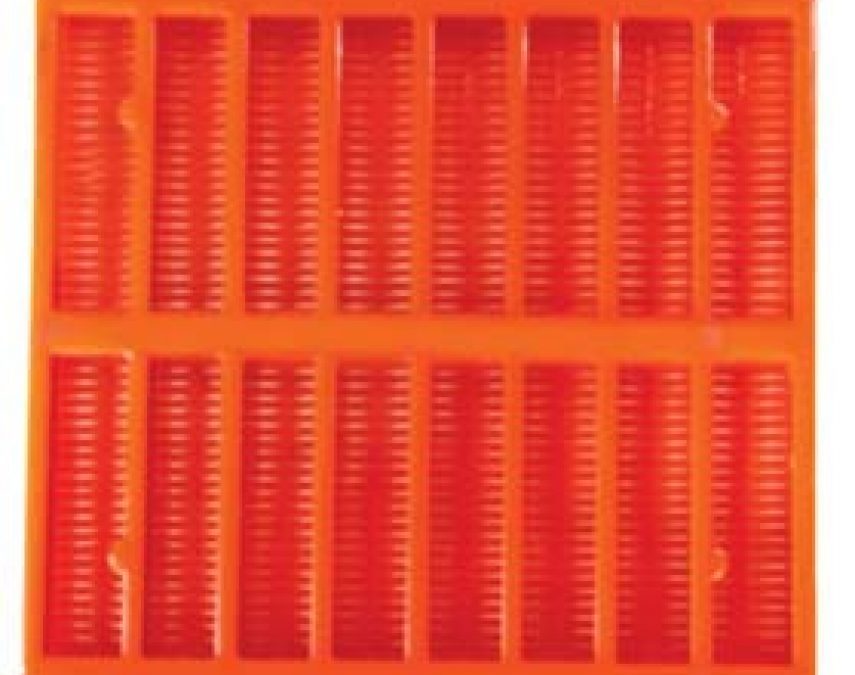 Continuous slot PU panels feature improved drainage ​
